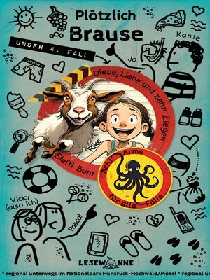 cover image of Plötzlich Brause--Diebe, Liebe und zehn Ziegen